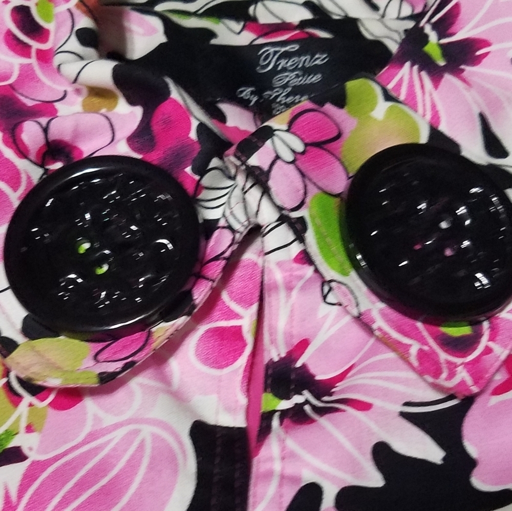 Trenz Petite by Theresa Renee Floral Jacket (C2) - Picture 3 of 9